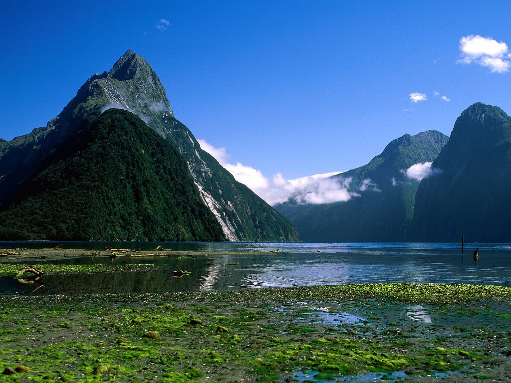 Mitre Peak, Milford Sound, New Zealand